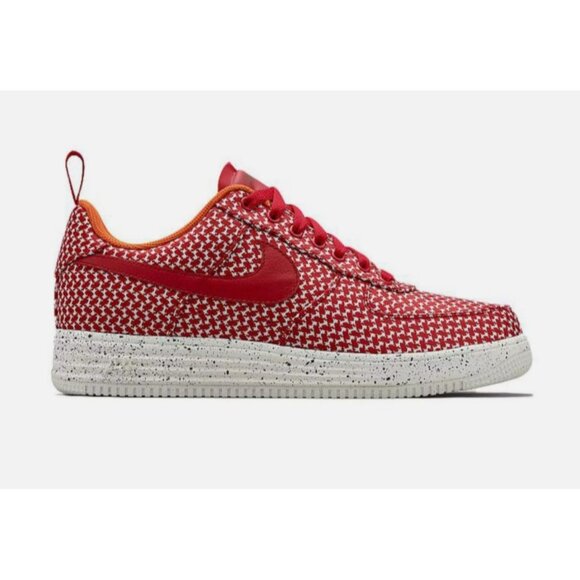 Nike Mens Lunar Force 1 Low Undefeated SP University Red‎ 652805 660 Size 9